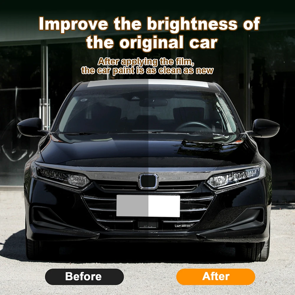 Пленка PPF для защиты краски на экстерьере автомобиля прозрачная защитная пленка