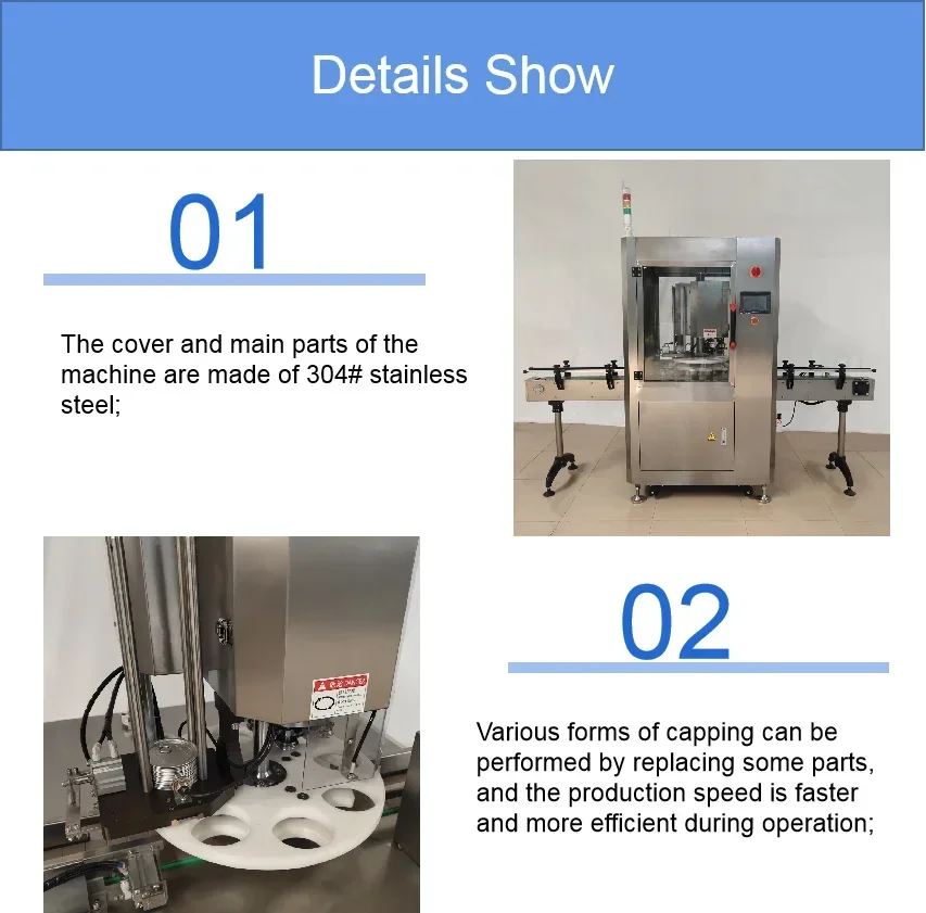 Leadworld 8000B Полностью автоматическая вакуумная азотная алюминиевая бумажная банка