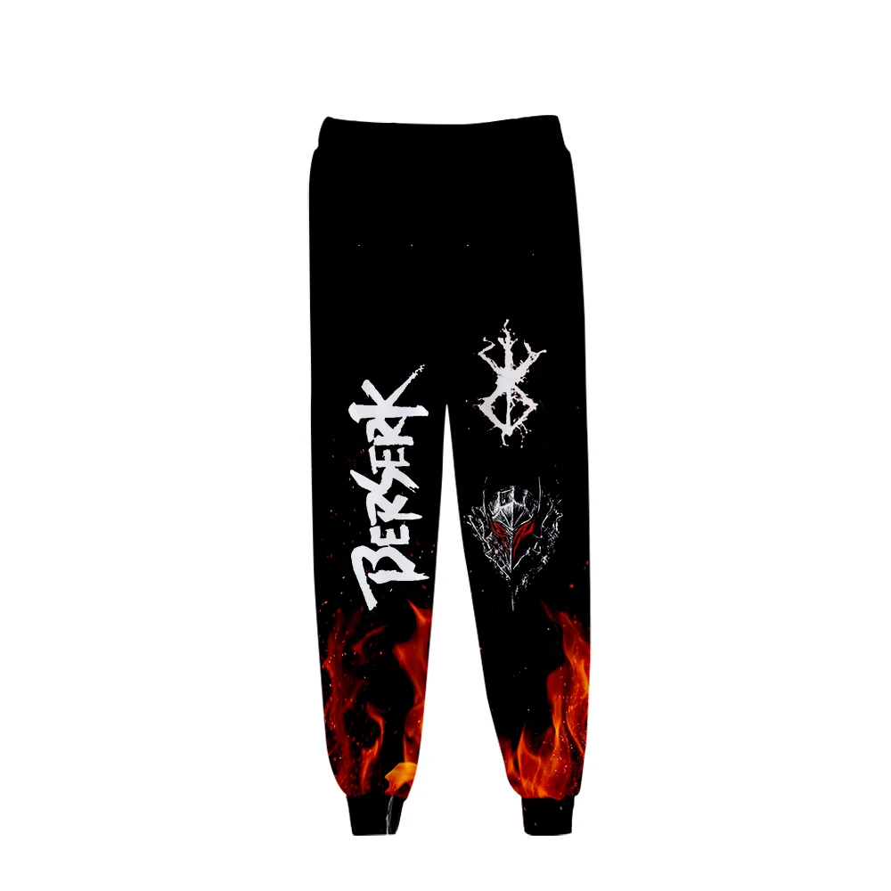 2022 брюки Berserk с аниме 3D принтом для детей женщин и мужчин новая модная уличная