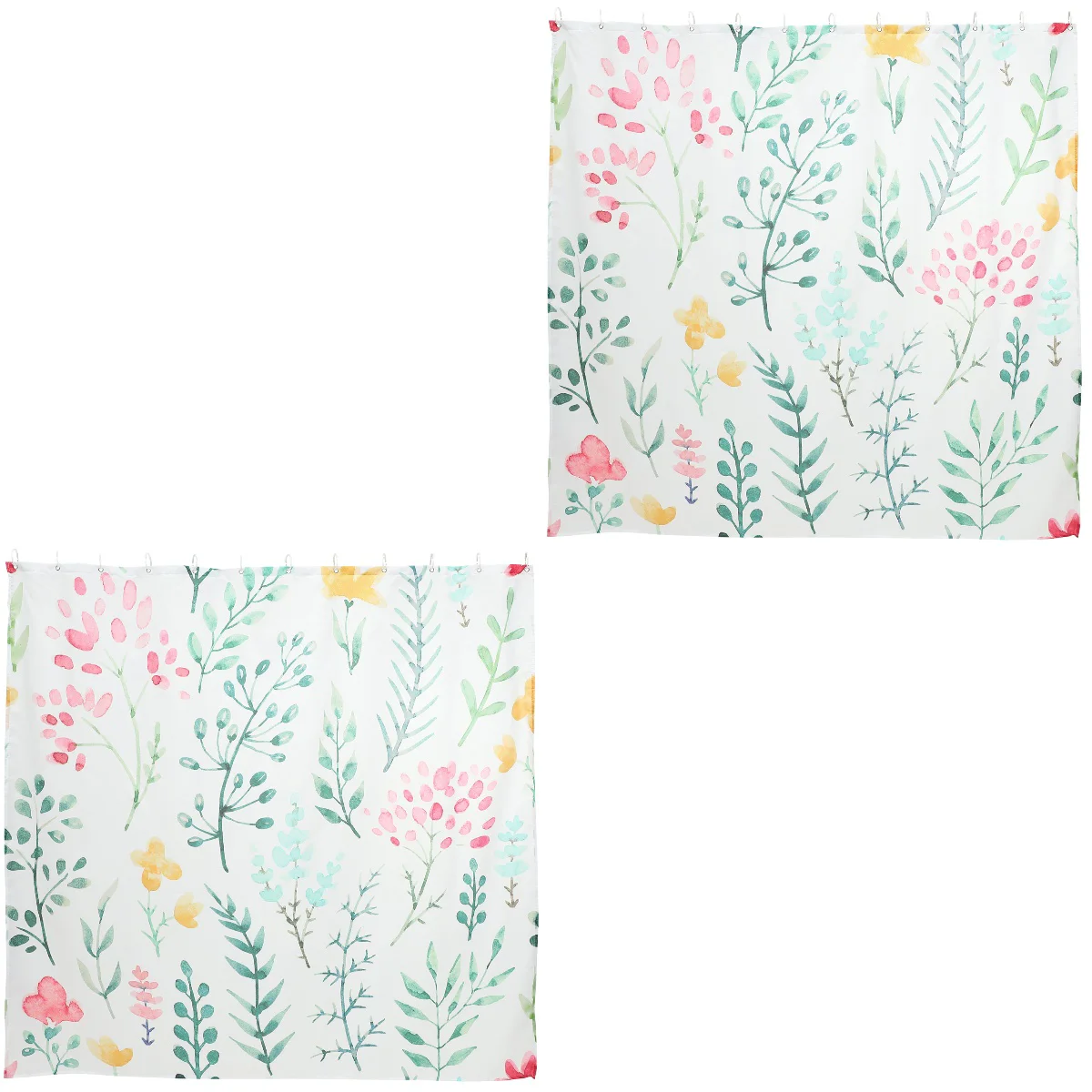 

2 шт., водонепроницаемые занавески для душа с принтом