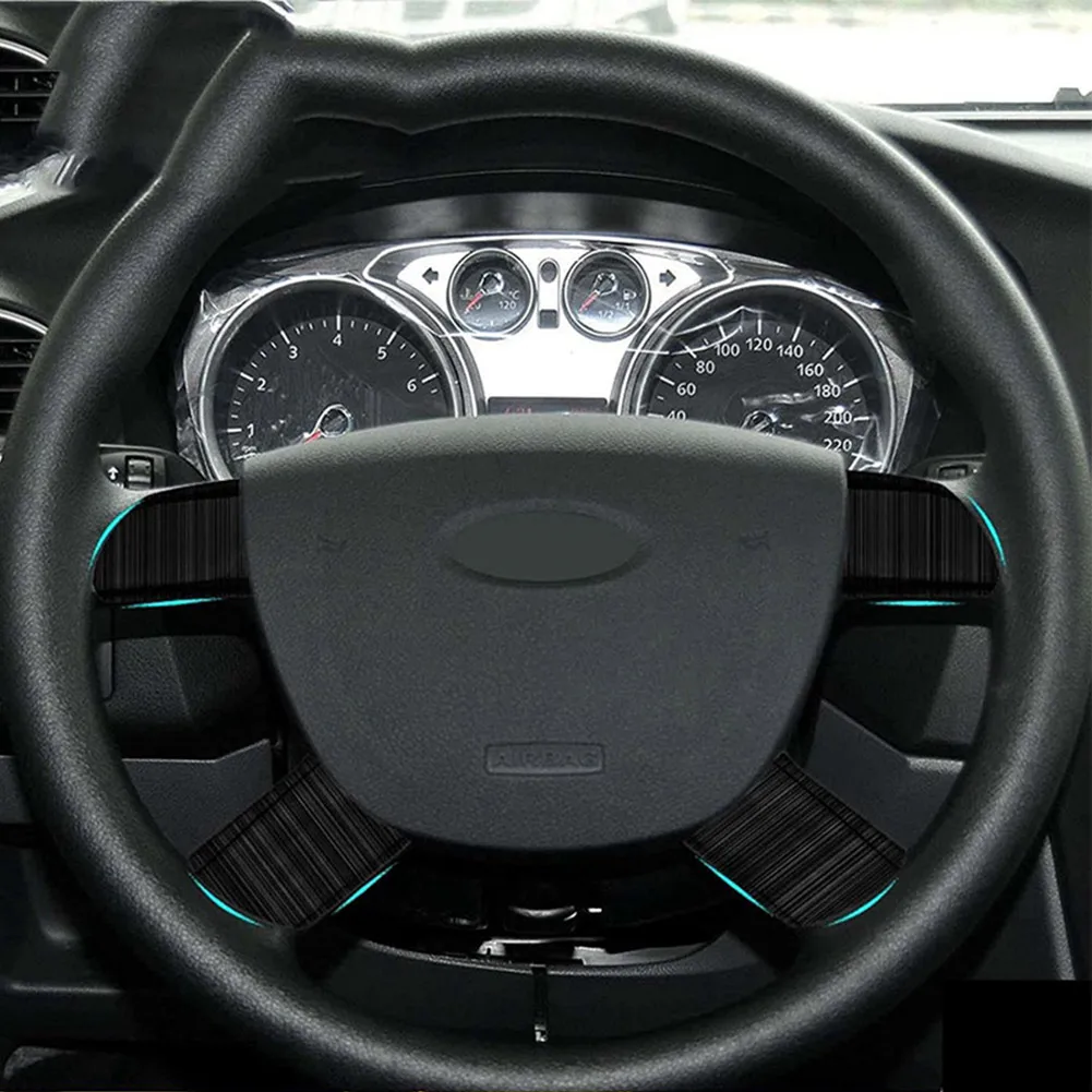 

High Quality Car Stickers Trim 4 Pcs Accessories Black DIY Replacements