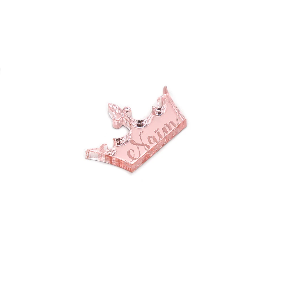 Фото 50 шт., декоративные шоколадные батончики с именем принцессы №4