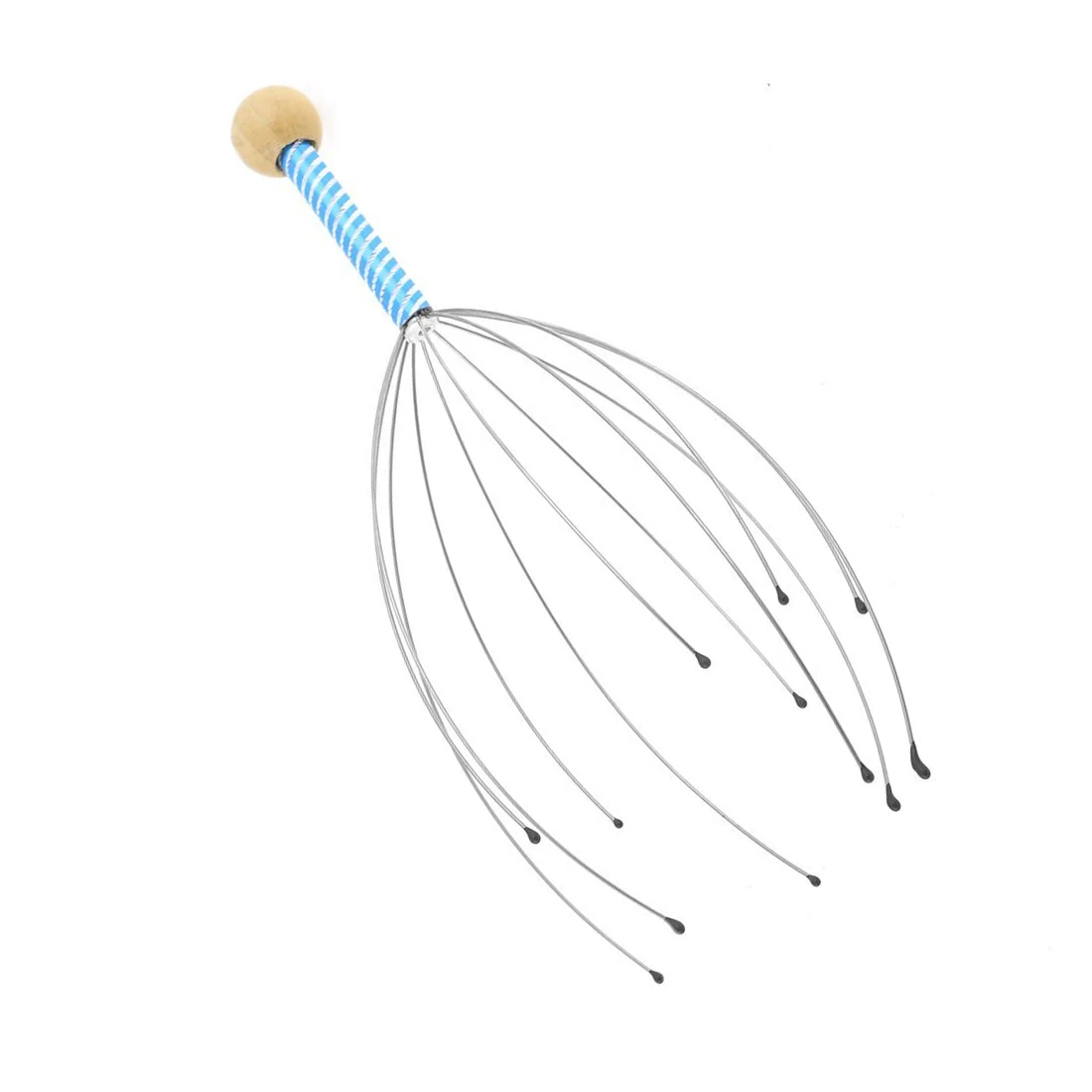 Металлический массажер для снятия стресса и шеи кожи головы