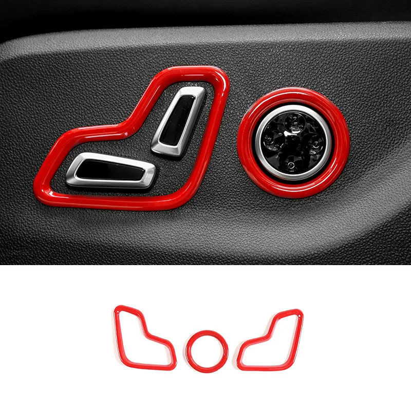 

Для Baic BJ40 Plus Ickx K2 2021-2022 декоративное кольцо регулировки сиденья, аксессуары для транспортных средств, автомобильные аксессуары, наклейки для интерьера