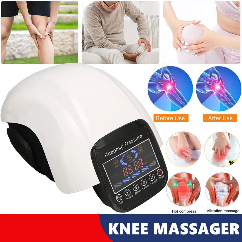 

Electric Heating Knee Pad Air Pressotherapy Massager Leg Joint Infrared Therapy Arthritis Pain Relief Knee Temperature Massage