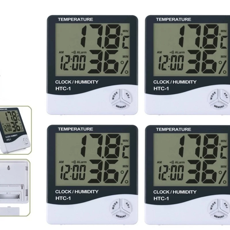

Home Digital Thermometer Hygrometer Indoor Weather Station Mini Room Thermometer Temperature Humidity Monitor