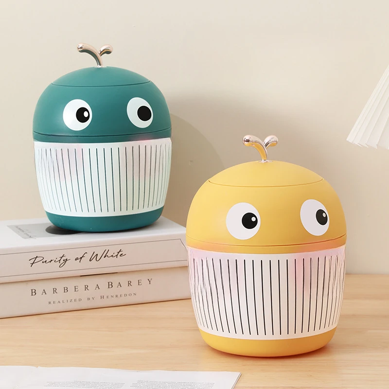 Портативный Мини-офисный Стол Стильный Милый Маленький Кит Мусорное Ведро