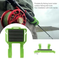 fishing rod holder high quality long lifespan belt mounted pole accessories fishing bracket fishing support
