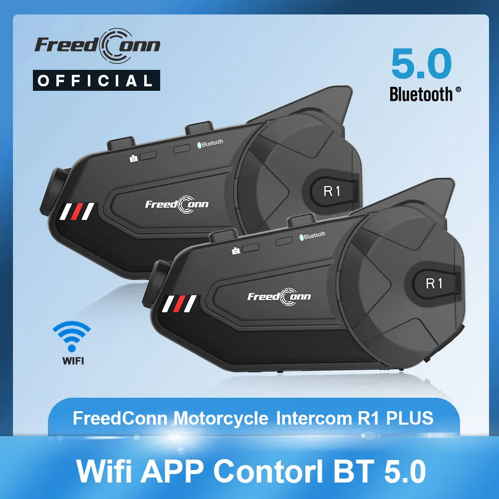 Headphone Wifi Communicator Motor Dash Cam