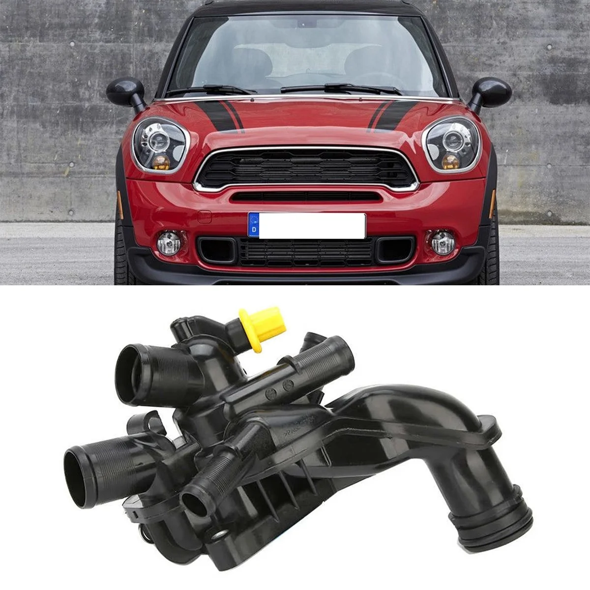 11537647751 термостат охлаждающей жидкости для автомобилей BMW MINI R55 R57 R58 R59 R60 Countryman Cooper