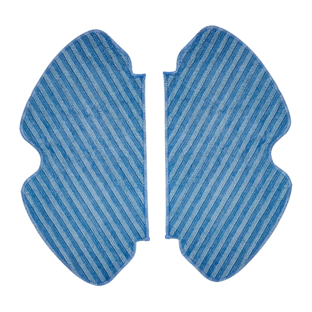 

2pcs Mop Cloths Robot Vacuum Cleaner Cleaning Cloth For Rowenta Explorer 60 RR7427 RR7447 Vacuum Cleaner Spare Parts Accessories