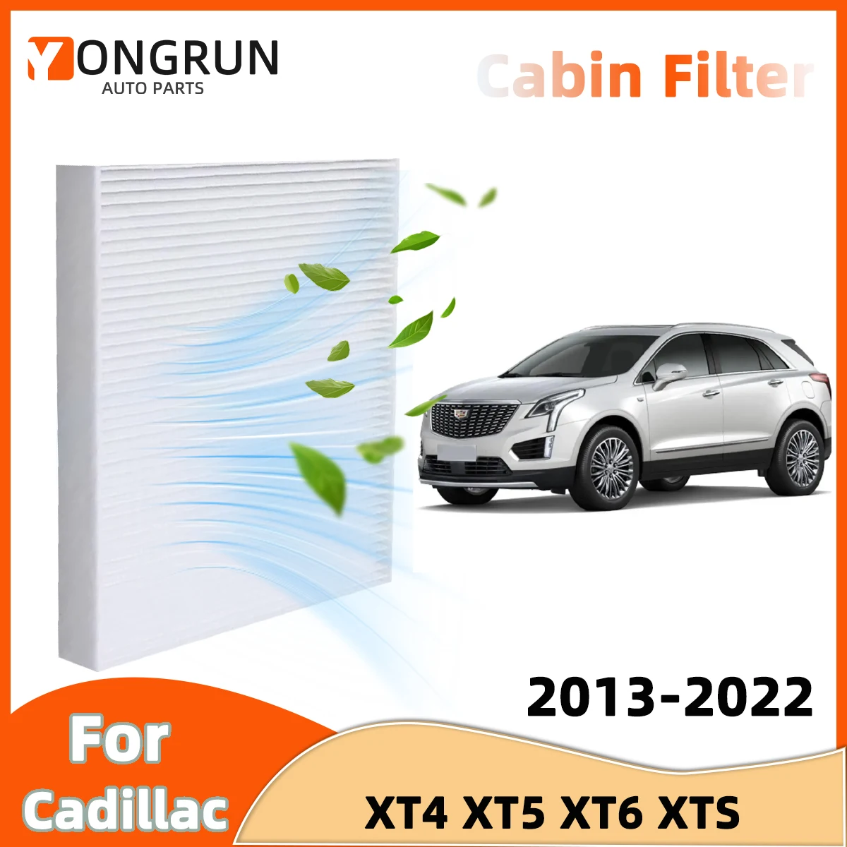 2 шт. новый автомобильный очиститель воздушного фильтра Carbin для Cadillac XT4 XT5 XT6 XTS OE