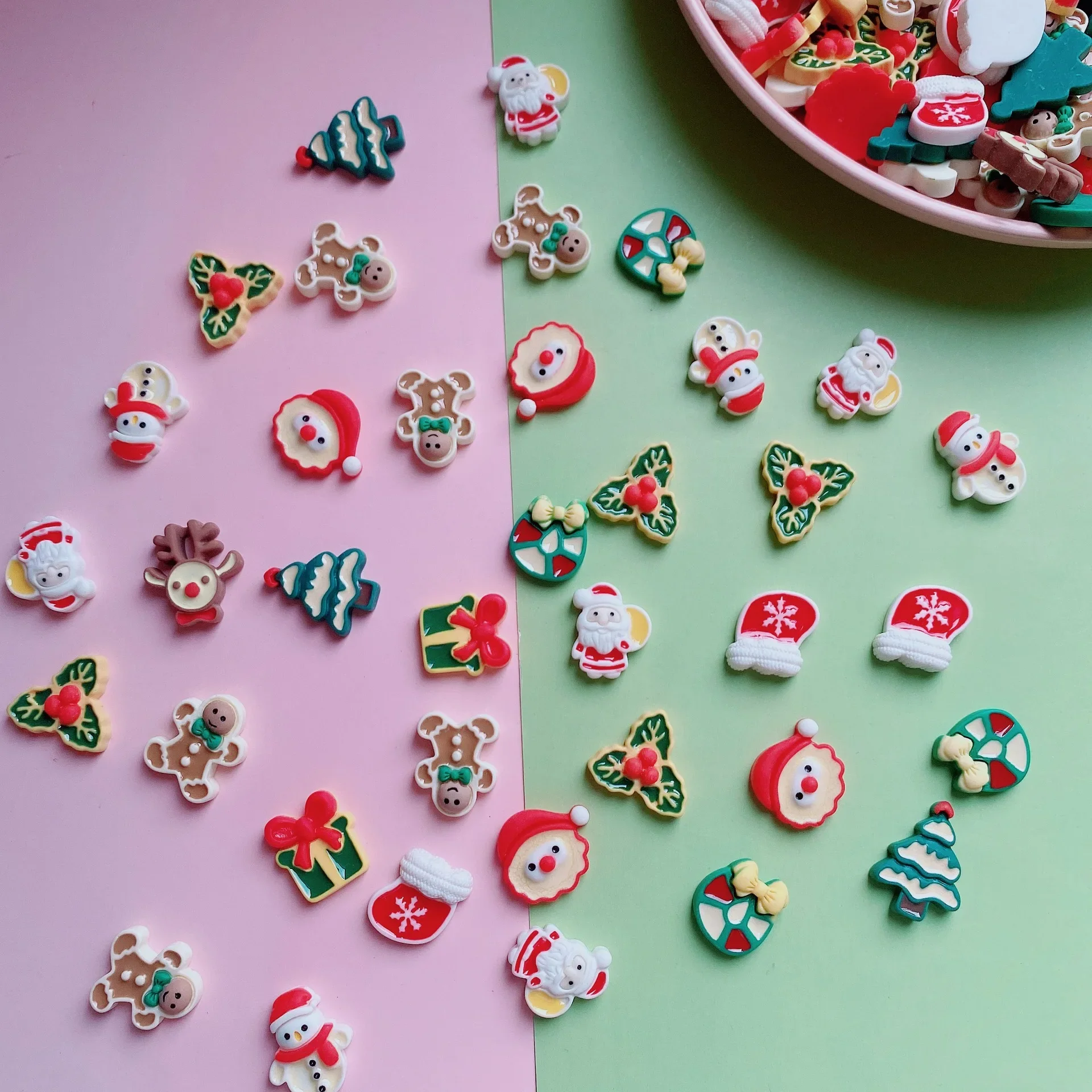 10 шт. новый мультяшный рождественский детский кремовый клей сделай сам домашний