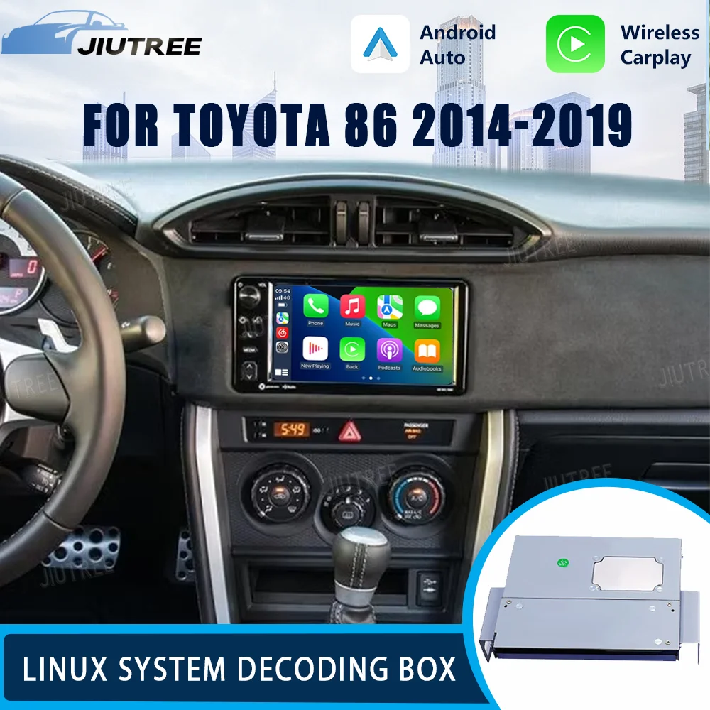 Система Linux Android Auto для Toyota 86 устройство Pioneer 2014-2019 OEM-автомобиль с декодером