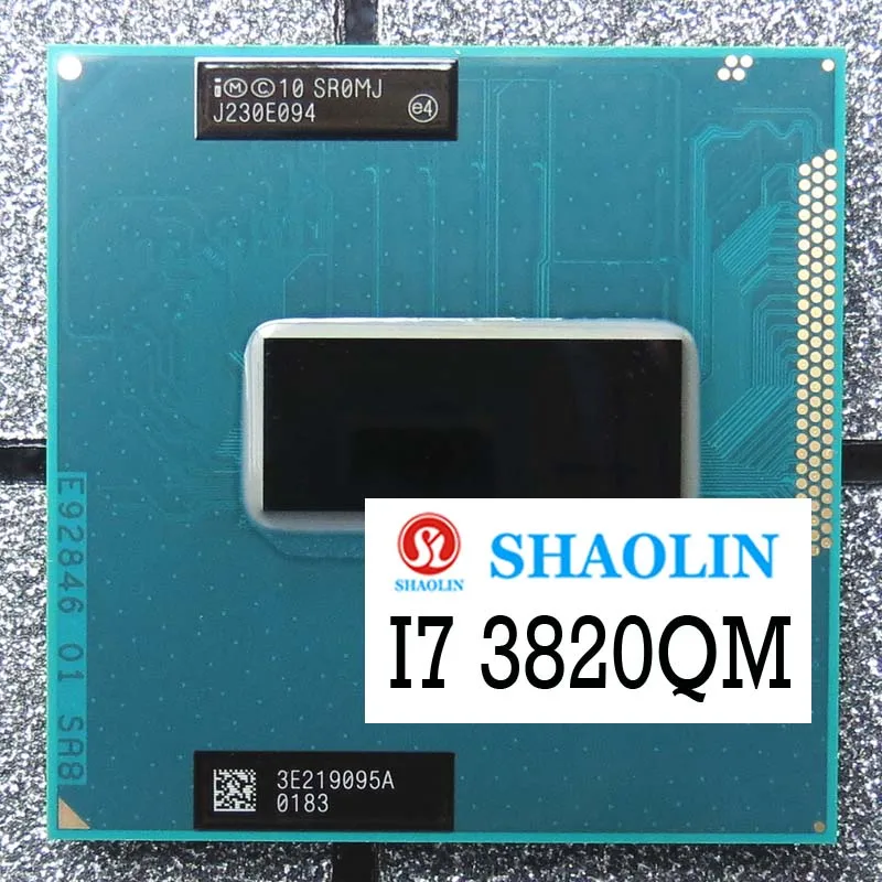 I7-3840QM I7 3840QM SR0UT I7-3820QM 3820QM SR0MJ четырехъядерный восьмипоточный процессор 8M 45W Socket G2
