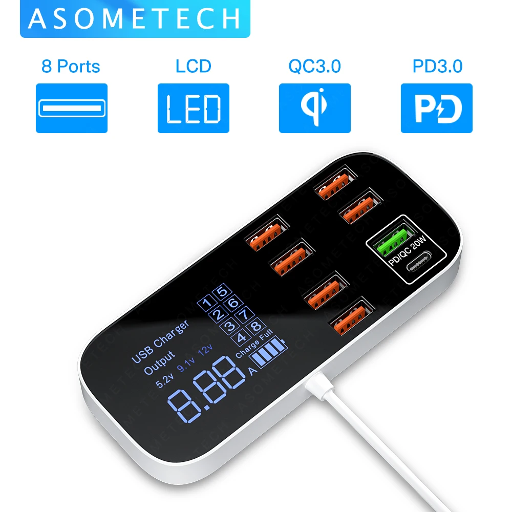 

Быстрая зарядка USB зарядное устройство концентратор планшет портативный дорожный мобильный телефон зарядное устройство адаптер быстрое з...