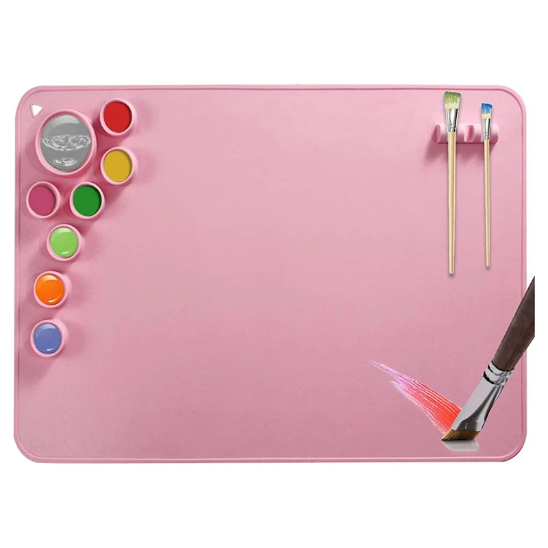 

1 Pcs Silicone Craft Mat Painting Mat For Craft Painting Art Clay DIY Creations Mat 24X16inch Silicone Mat For Resin Casting B