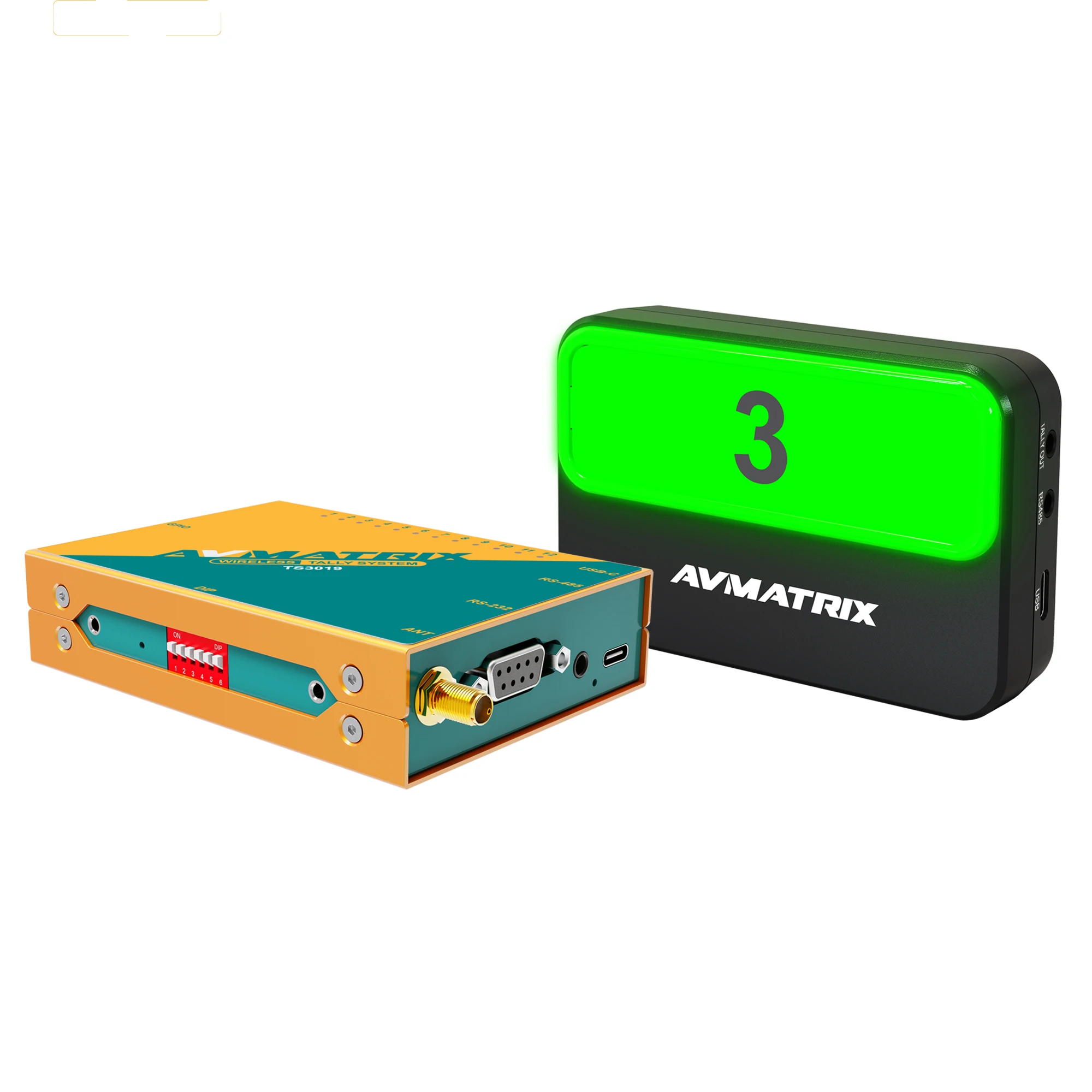 

AVMATRIX TS3019-4 Беспроводная IP и серийная Tally система для вещания