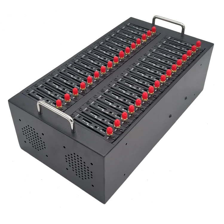 

32-портовое массовое устройство отправки SMS, предложение бесплатного SMS-ролика для мультисим-модема