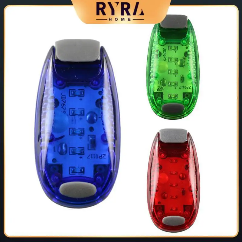 

Multipurpose Cycling Lamp Outdoor Helmets Light 5led Waterproof Backpack Light Taillights Running Light Multifunctional Running