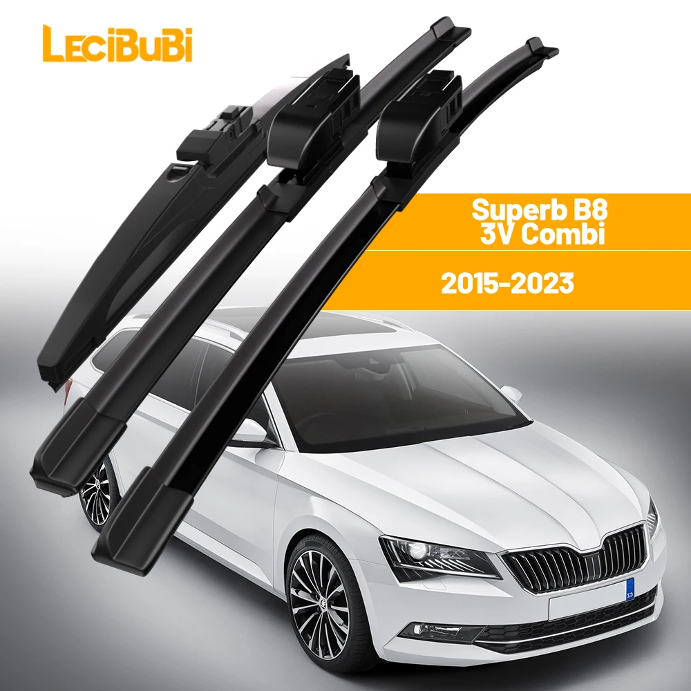 

Комплект Передних И Задних Дворников Для Skoda Superb B8 3V Combi 2015-2023, Резиновые Щетки Стеклоочистителя, Аксессуары, Че...