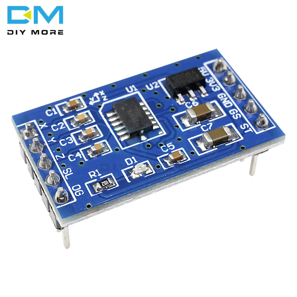 

MMA7361 RT9161 Acceleration Angle Speed Sensor Module Inclination Accelerometer Acceleration Board For Arduino Raspberry pi