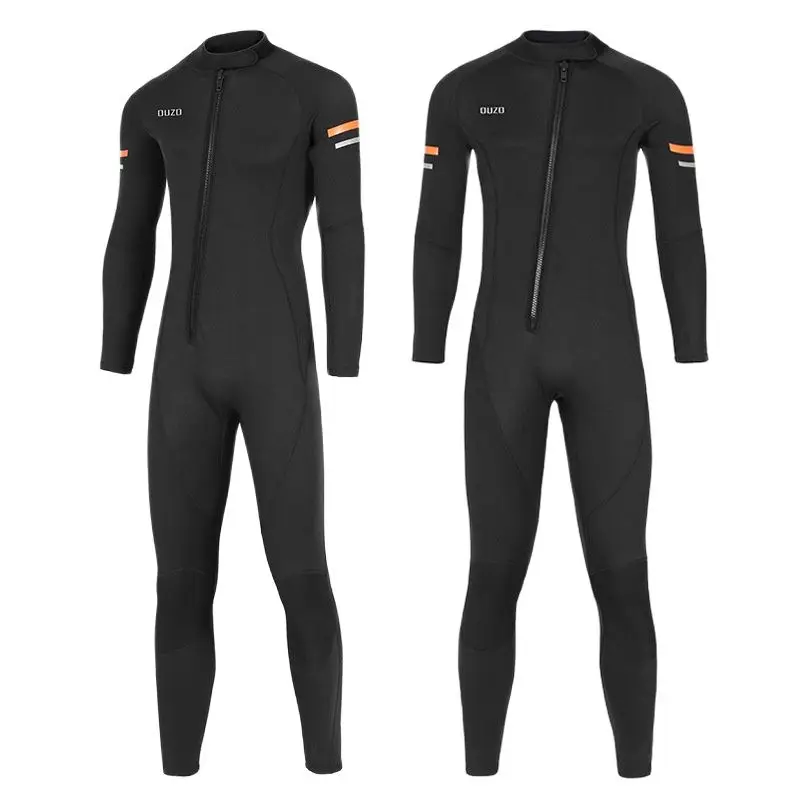 Winter Men Wetsuit 3MM Neoprene Full Body Diving Suit Scuba Spearfishing Snorkeling Surfing Wetsuit Thick Thermal Swimsuit