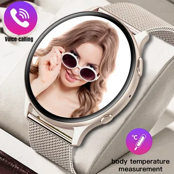 2023 New Smart Watch Women Voice Calling Watches Men Heart Rate Monitor Health Tracker Waterproof Smartwatch For Xiaomi Huawei 1
