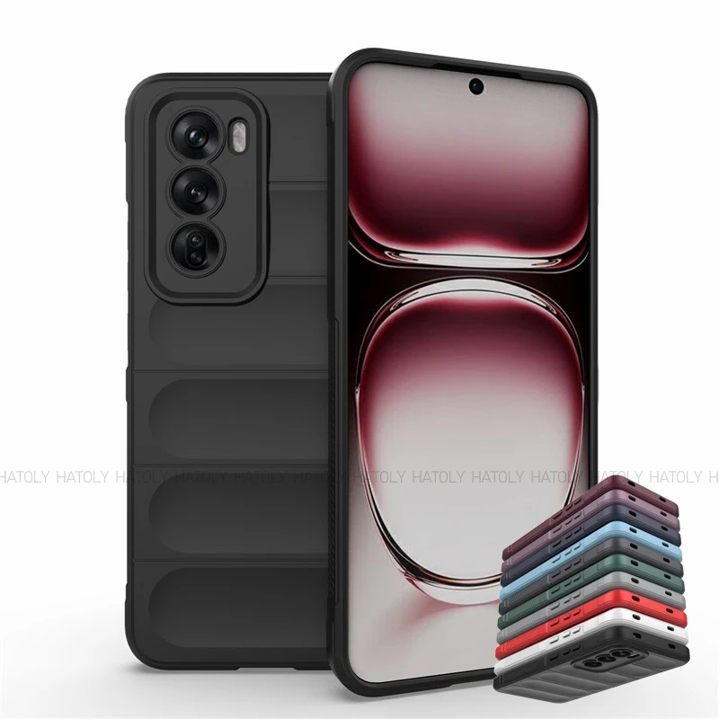 Роскошный противоударный силиконовый оригинальный защитный чехол из ТПУ для OPPO