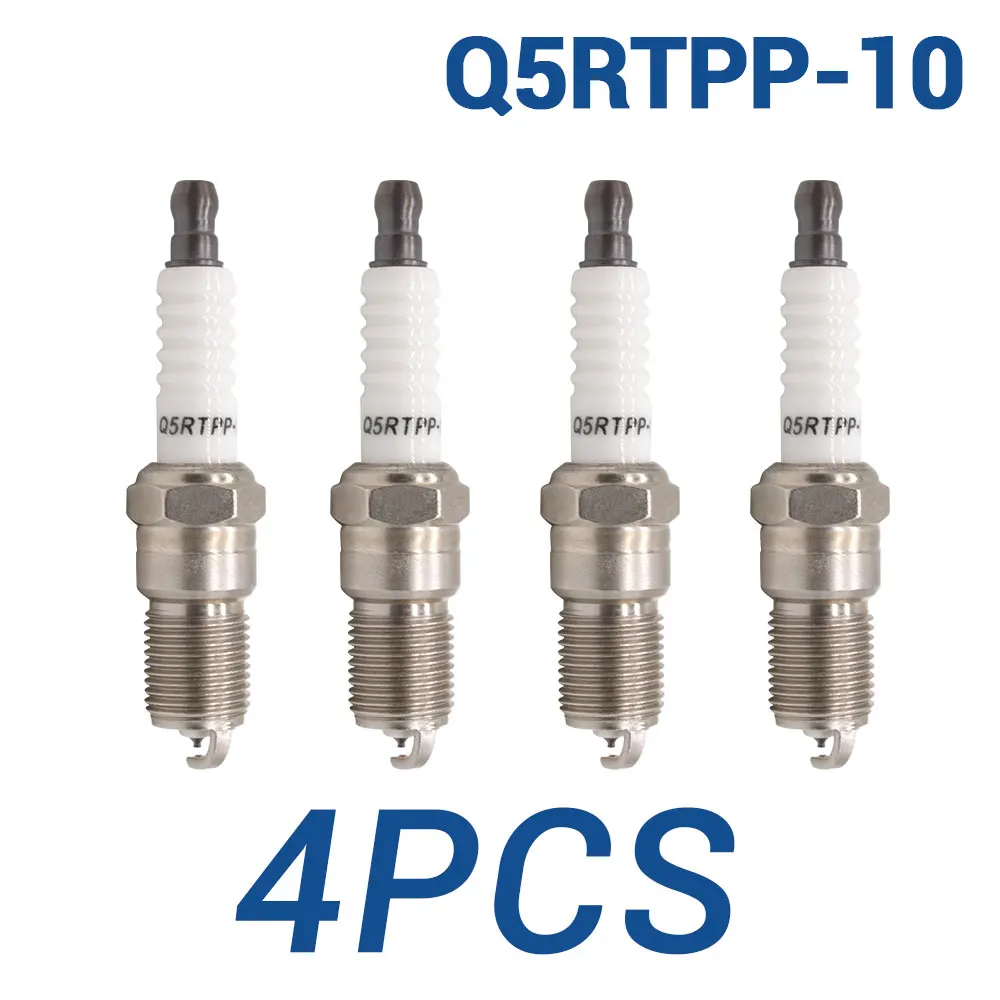

2-8PCS Двойная платиновая свеча зажигания TORCH Q5RTPP-10 Замена для BPR5EFS-10 PTR5D-10 Denso T16TT FORD 3539125 GM 19299585 41-962
