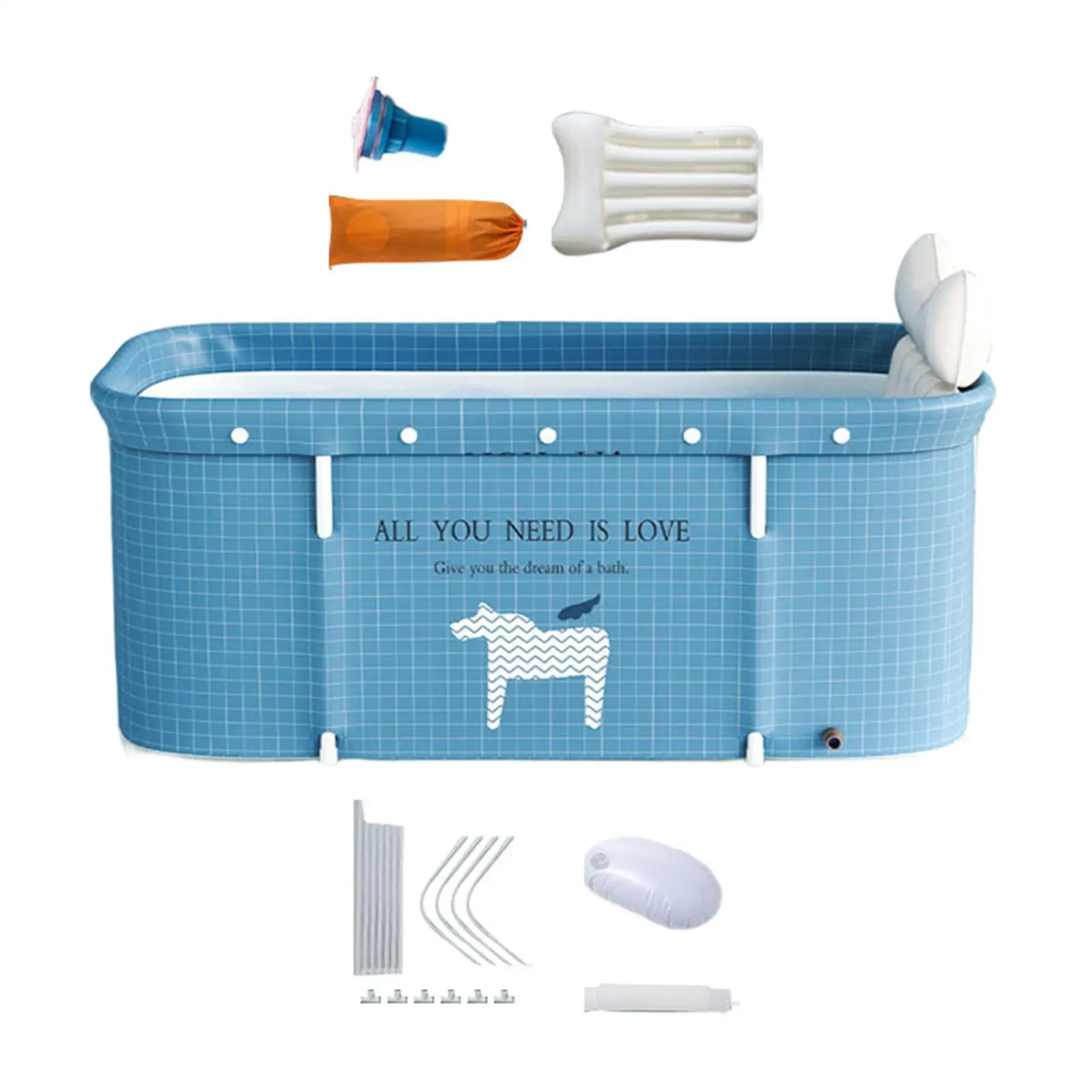 

Bathroom Tub Kids Swimming Pool Efficient Hot Tub for Small Shower Stall