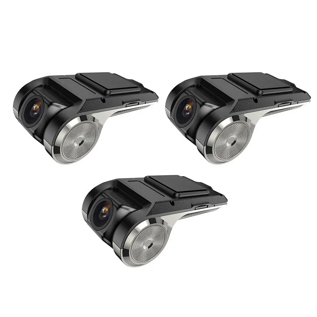 

3PCS Full HD DVR Camera ADAS Driving Loop Video Recorder Camera