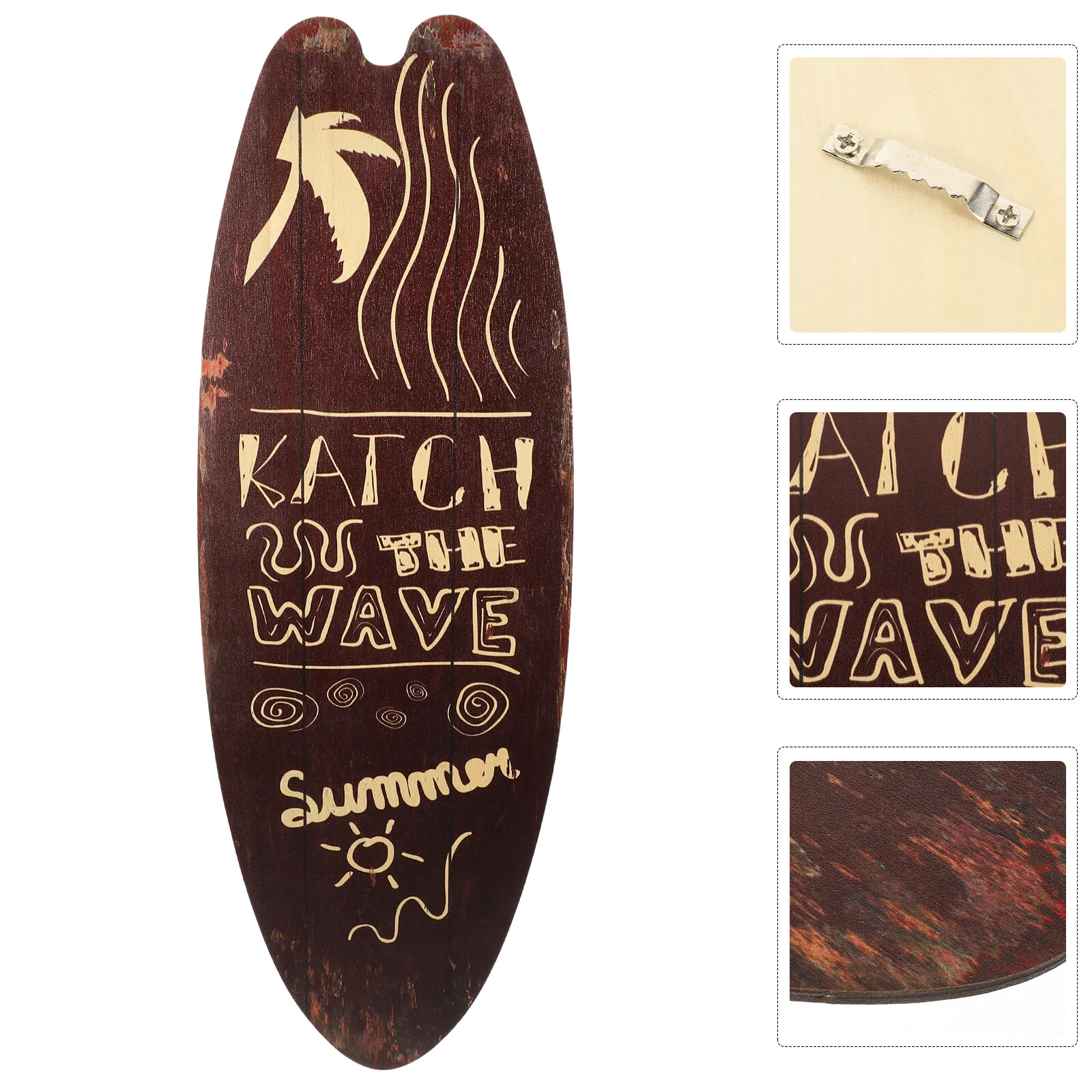 

Metal Ocean Theme Ornament Bar Wall Sign Decorative Pendant Bathroom Plaque Hawaii Kitchen Beach Vintage Signs