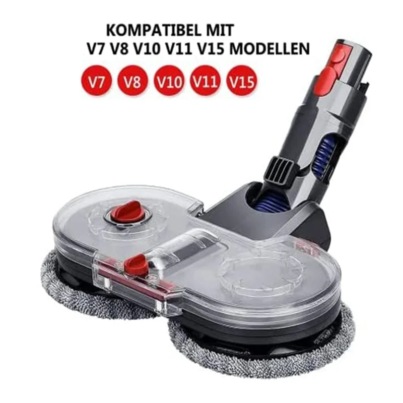 Электрическая Швабра для пылесоса Dyson V7 V8 V10 V11 V15 со съемным резервуаром воды