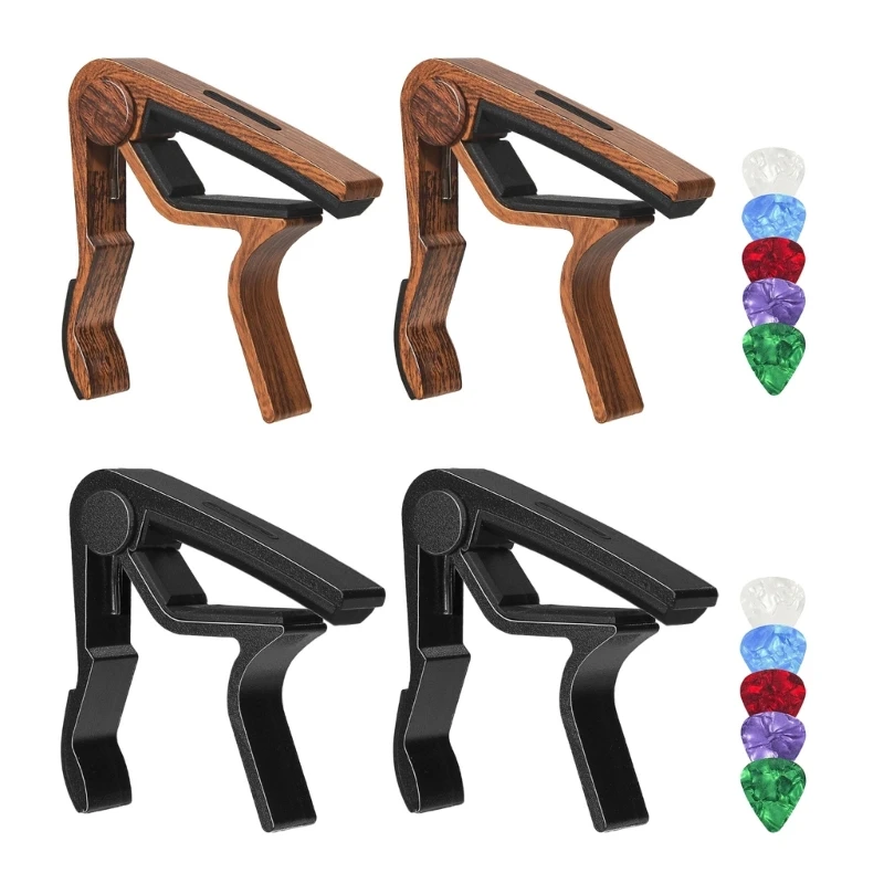 

Moving Capo Sliding Capo Adjustable Capo for Tuning Tone of String Instruments D5QD