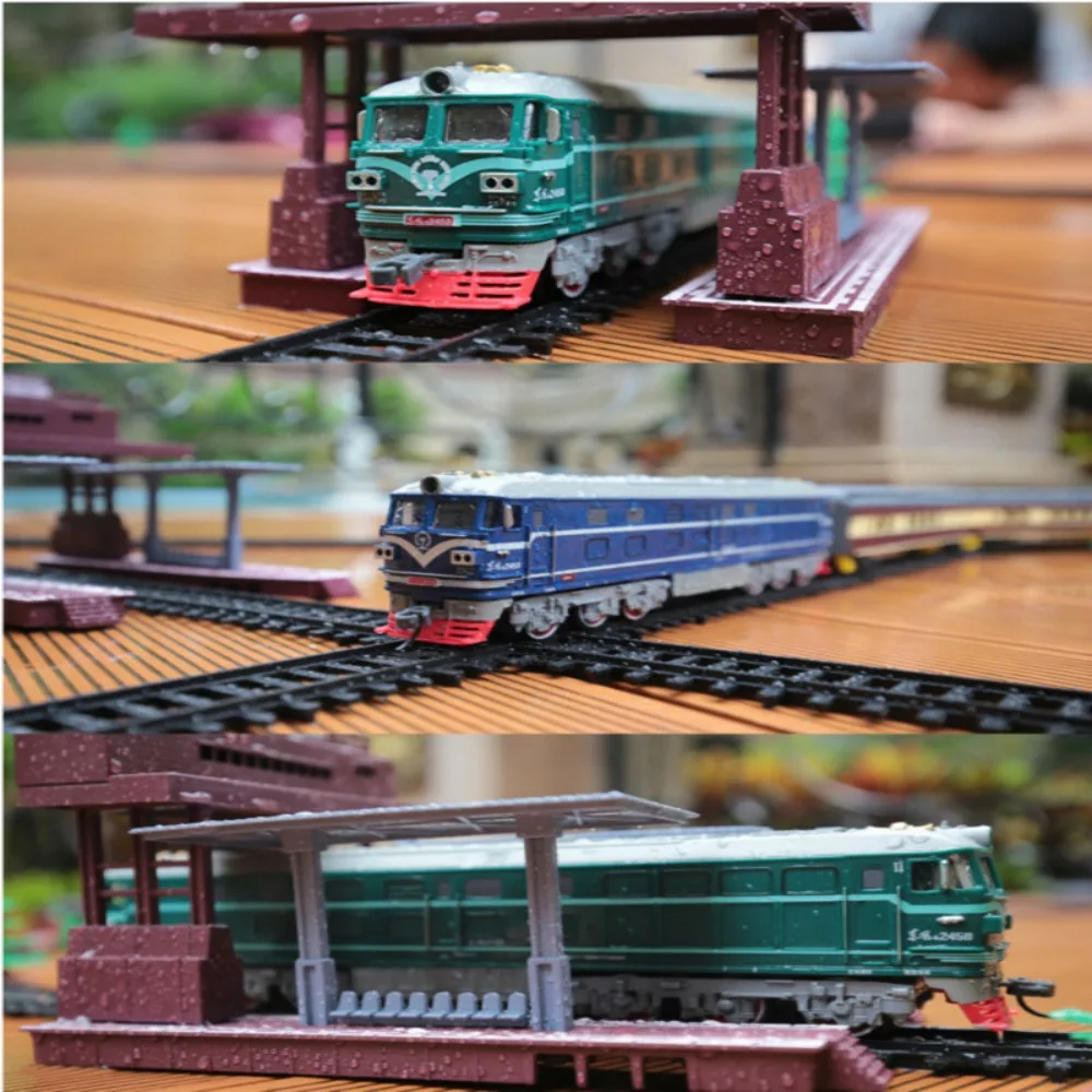 Моделирование Dongfeng Train Head Aole Diesel Locomotive 4B Электрический гусеничный поезд