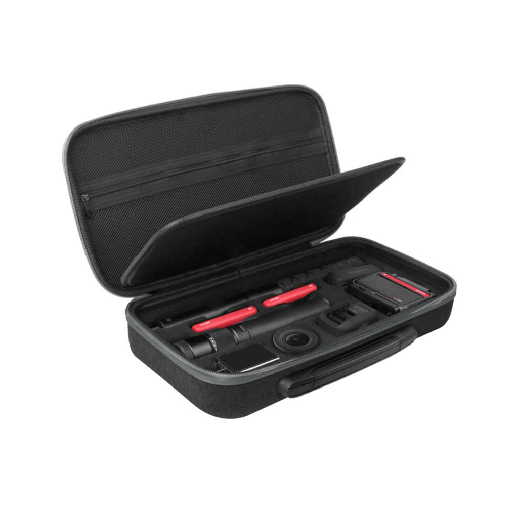 

Sunnylife Camera Carrying Case Selfie Lever Charging Head Protector Storage Bag Replacement for Insta360 ONE R/RS