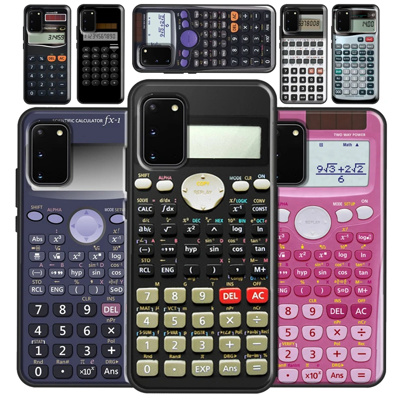 Retro Calculator Cover Case For Samsung Galaxy S20 S21 Plus Note 20 Ultra S8 S9 S10 FE Full Coque | Мобильные телефоны и