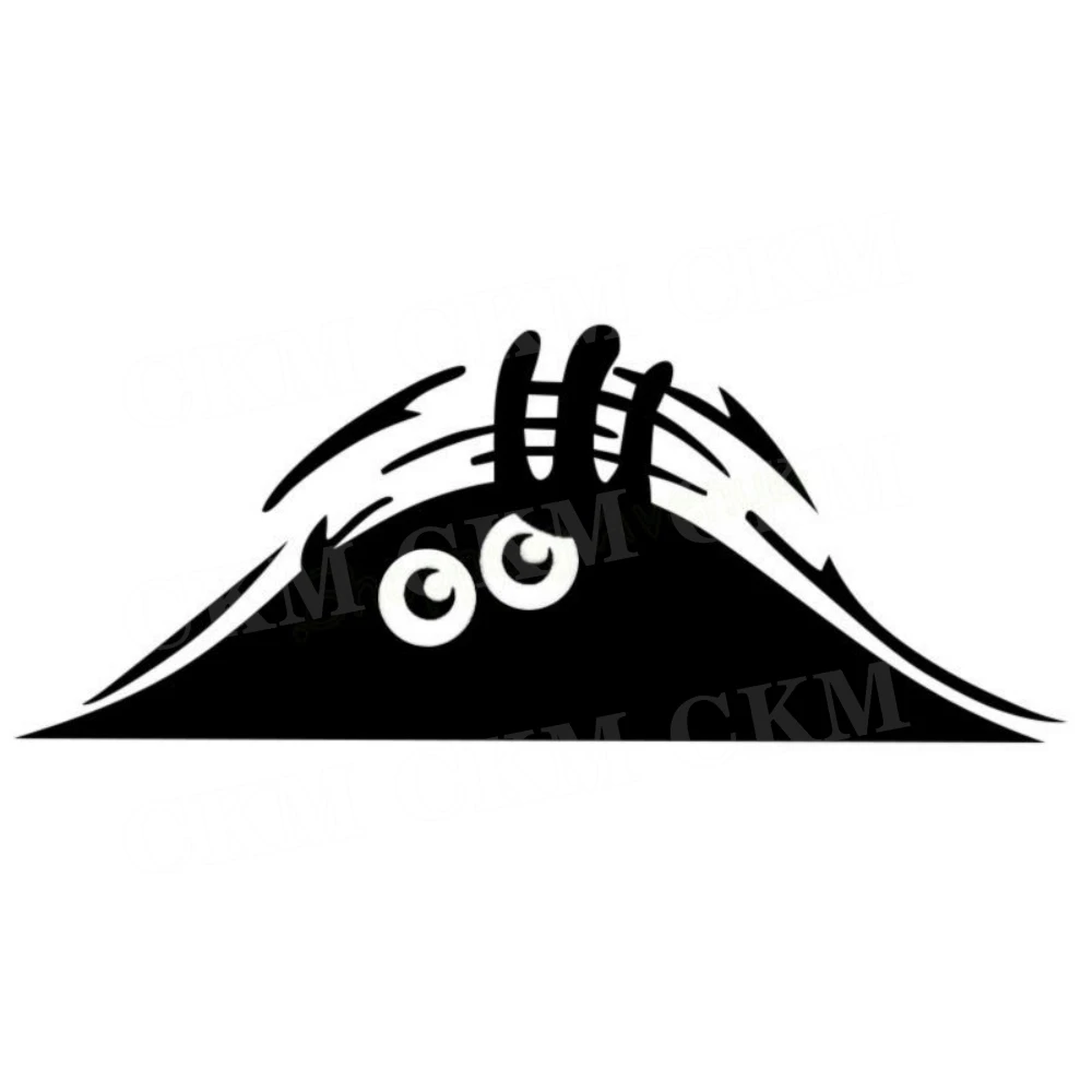 Большие глаза выглядывающий монстр авто водостойкая самоклеящаяся наклейка для автомобиля царапины наклейка авто украшение автомобильный Стайлинг