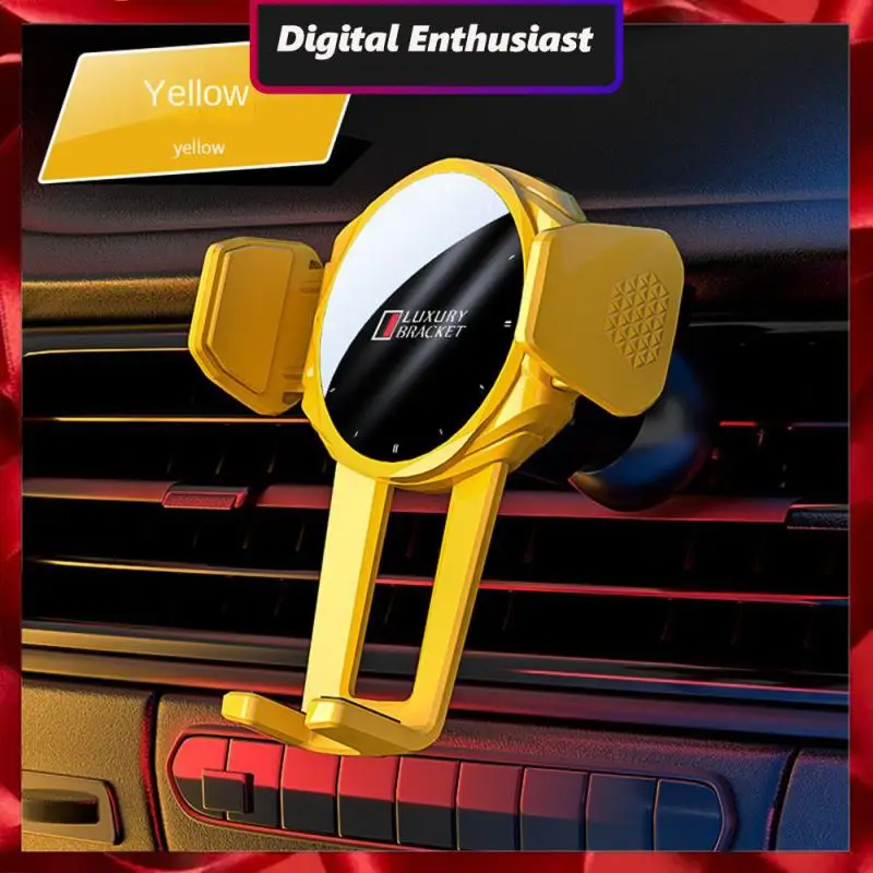 

Multifunctional Car Mobile Phone Holder High-value Lightweight Car Bracket Mechanical Arm Car Air Vent Mount Cradle Holder
