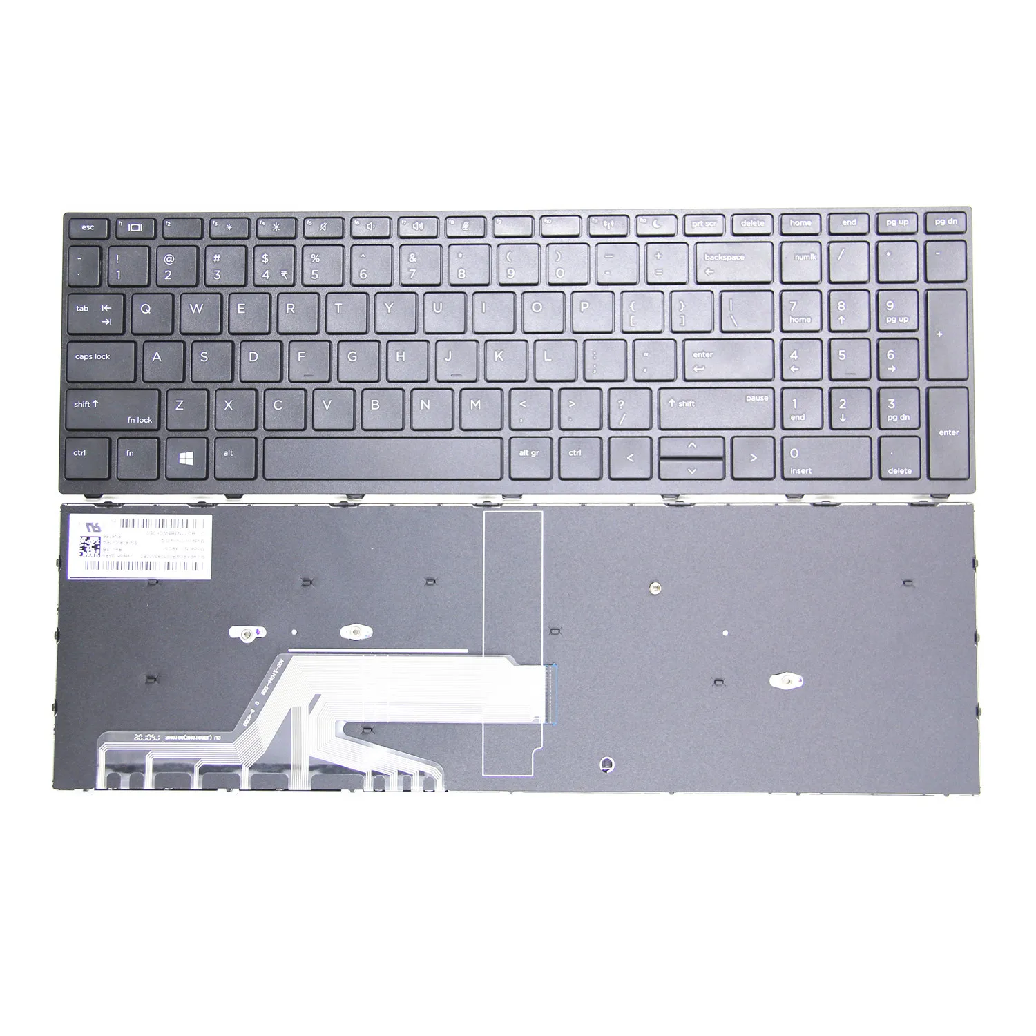 

New Original US FOR HP Probook 450 G5 455 G5 470 G5 650 G4 650 G5 English Laptop Backlit L00741-001 L09509-001