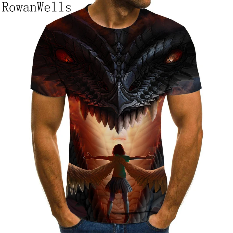 

Футболка Мужская/женская с коротким рукавом, повседневная брендовая рубашка в стиле Харадзюку, с 3D принтом анимации, лето