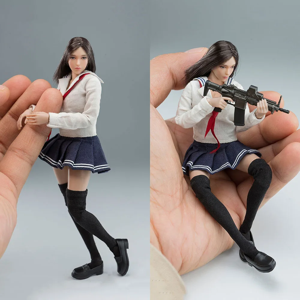 

_ VERYCOOL _ 1/12 Женская одежда из хлопка, милая снайперская одежда с оружием, полный комплект, 6 дюймов, экшн-фигурки, игрушки
