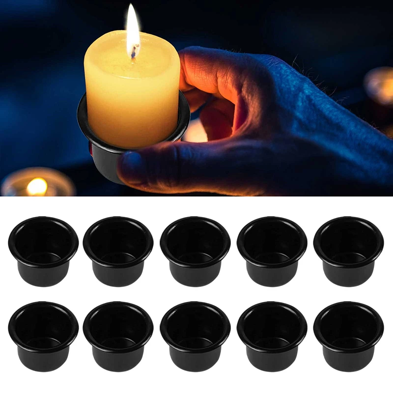 Aluminum Candle Cups Candlestick Art Home Decor Festival Supplies