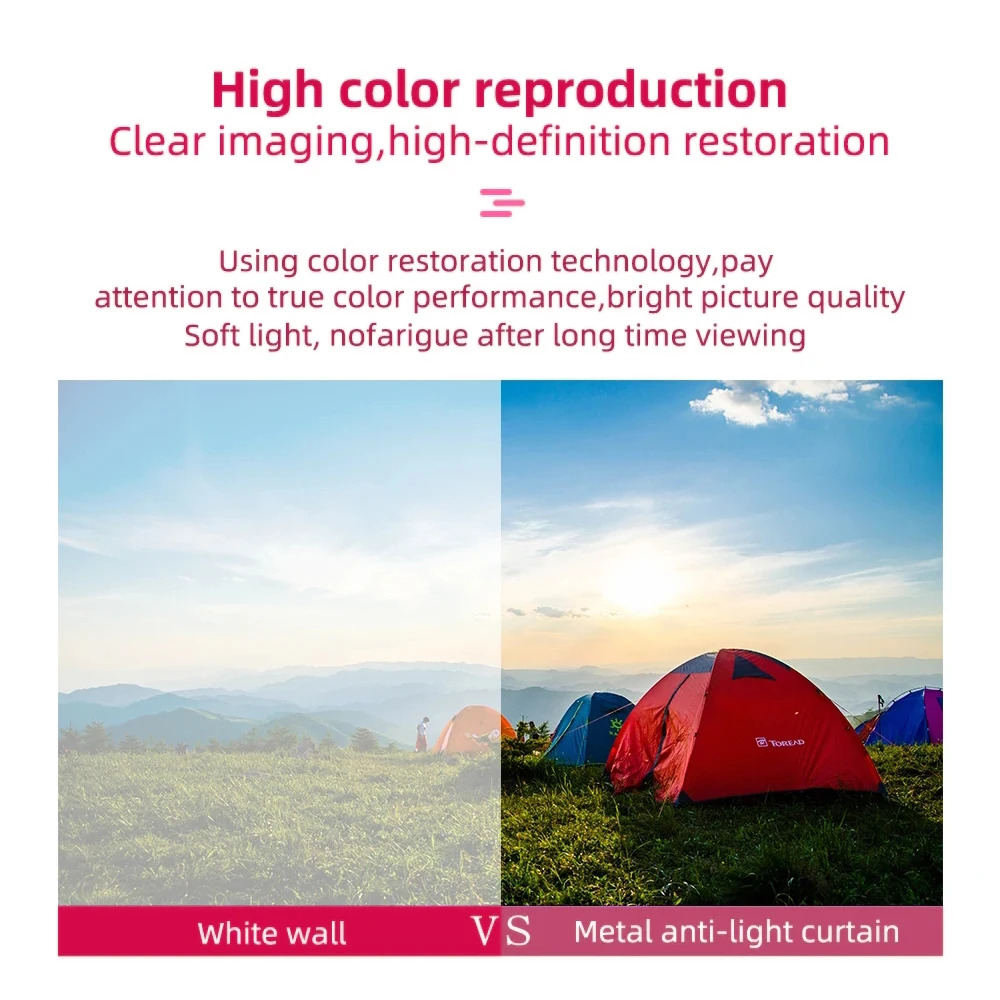 Экран-проектор с рамками 16:9 60-130 Дюймов