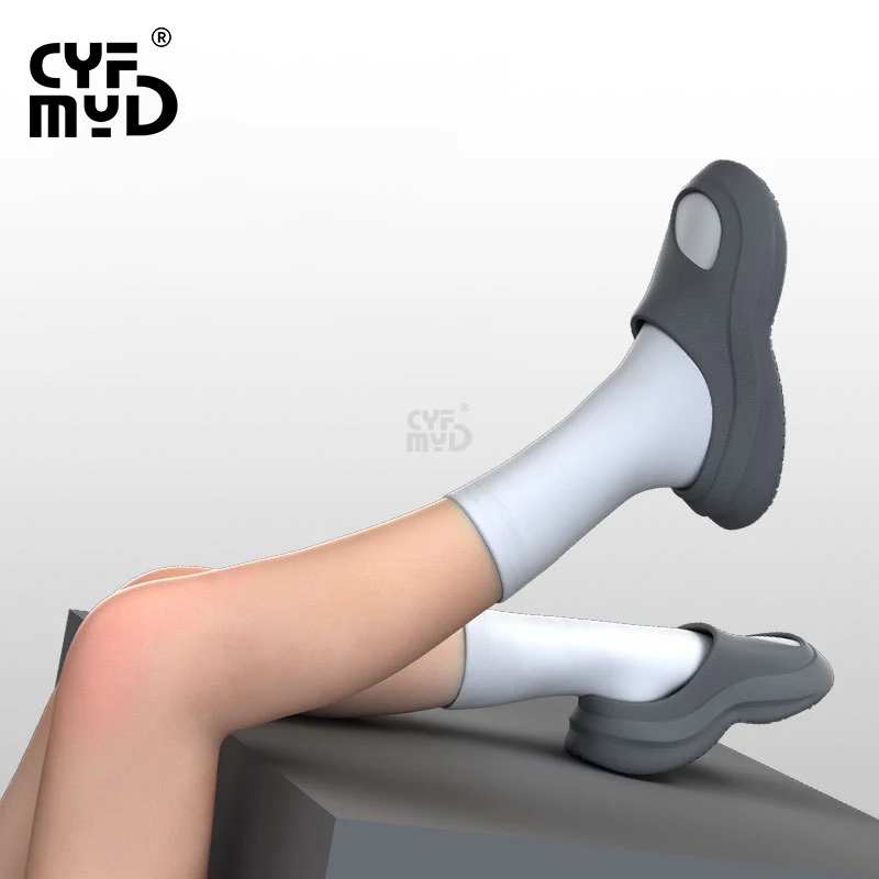 Platform Women's Home Slippers Thick Sole Summer Shoe for Woman 2023 EVA Slipper Non-slip Indoor Lightweight Slides Bathroom