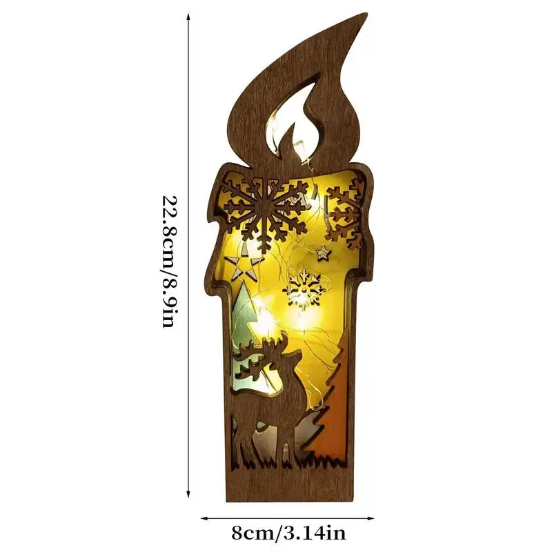 Светодиодные рождественские огни с изображением оленя светящиеся украшения в
