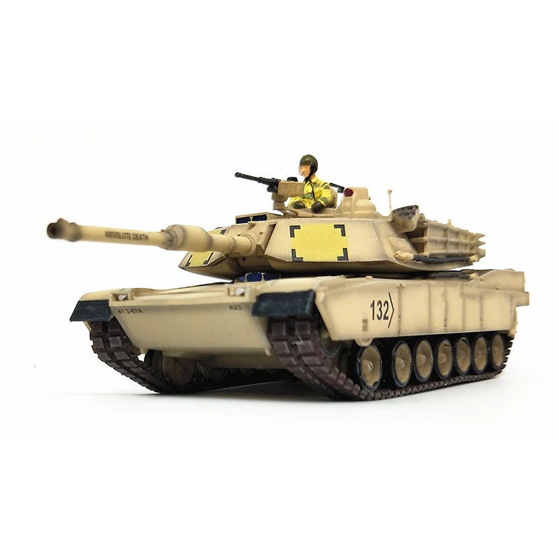 Масштаб 1:72 модель американского главного боевого танка M1A2 пустынный камуфляж M1