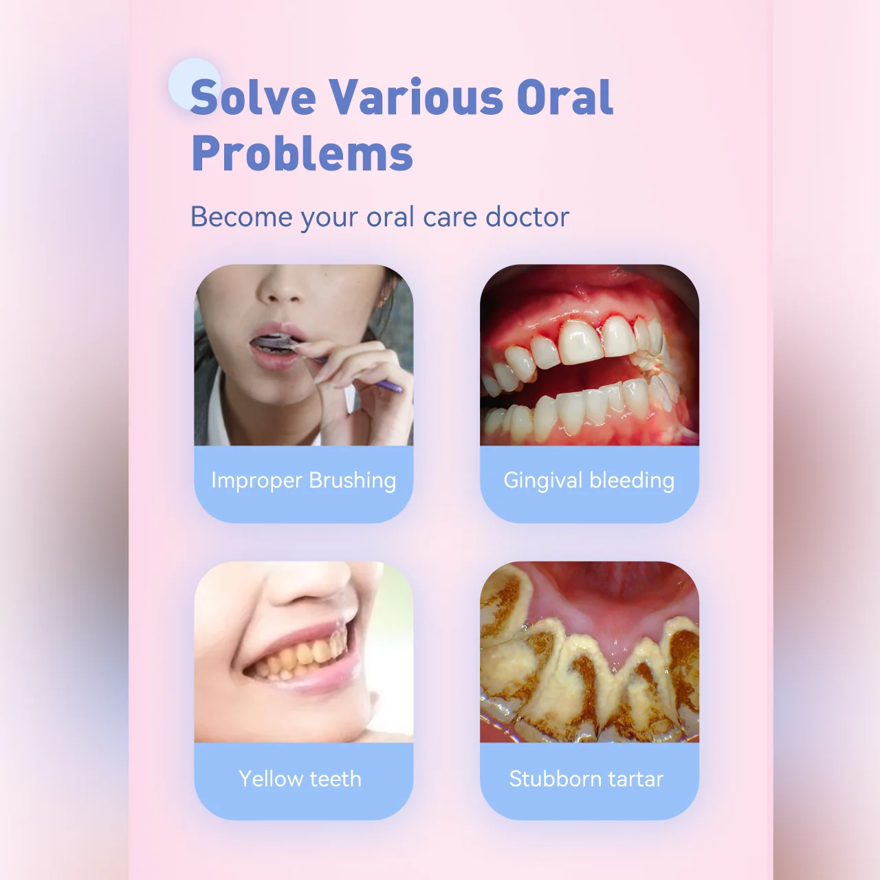 Зубная щетка ультразвуковая аккумуляторная 5 режимов |