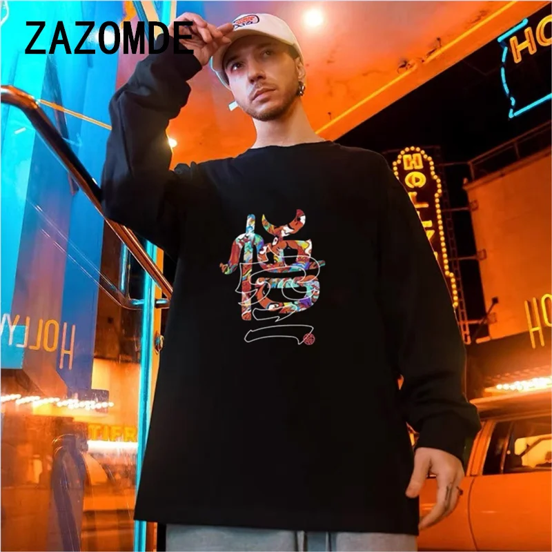 ZAZOMDE 2024 Лидер продаж футболка с принтом для ролевых игр модная мужская/женская